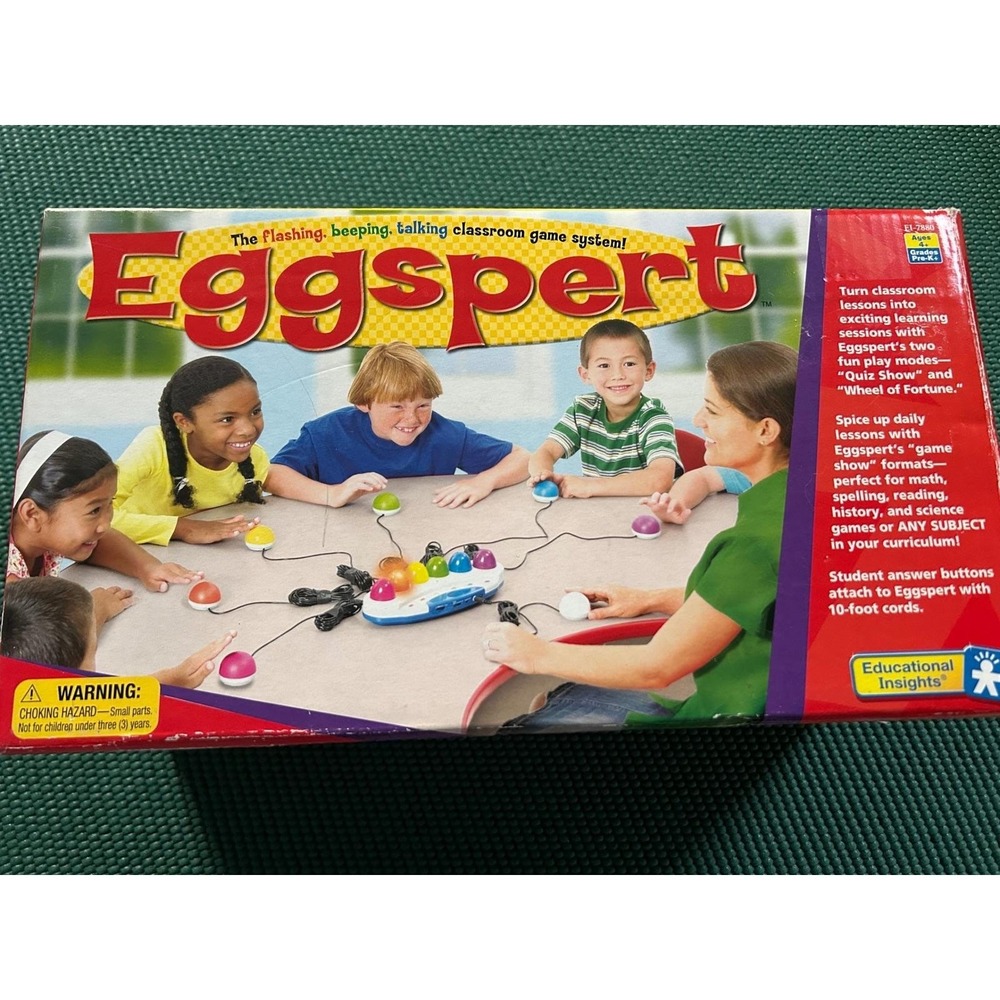 Educational Insights‎ Eggspert Classroom Game Kids Multicolor Buzzers EI-7880